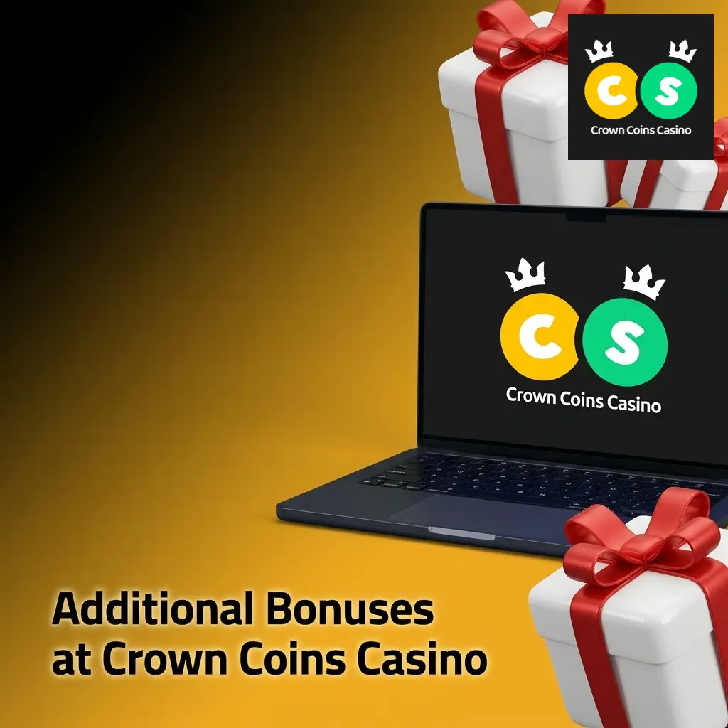 Crown Coins Casino additional bonuses including daily login rewards, referral bonuses, and seasonal promotions for US players