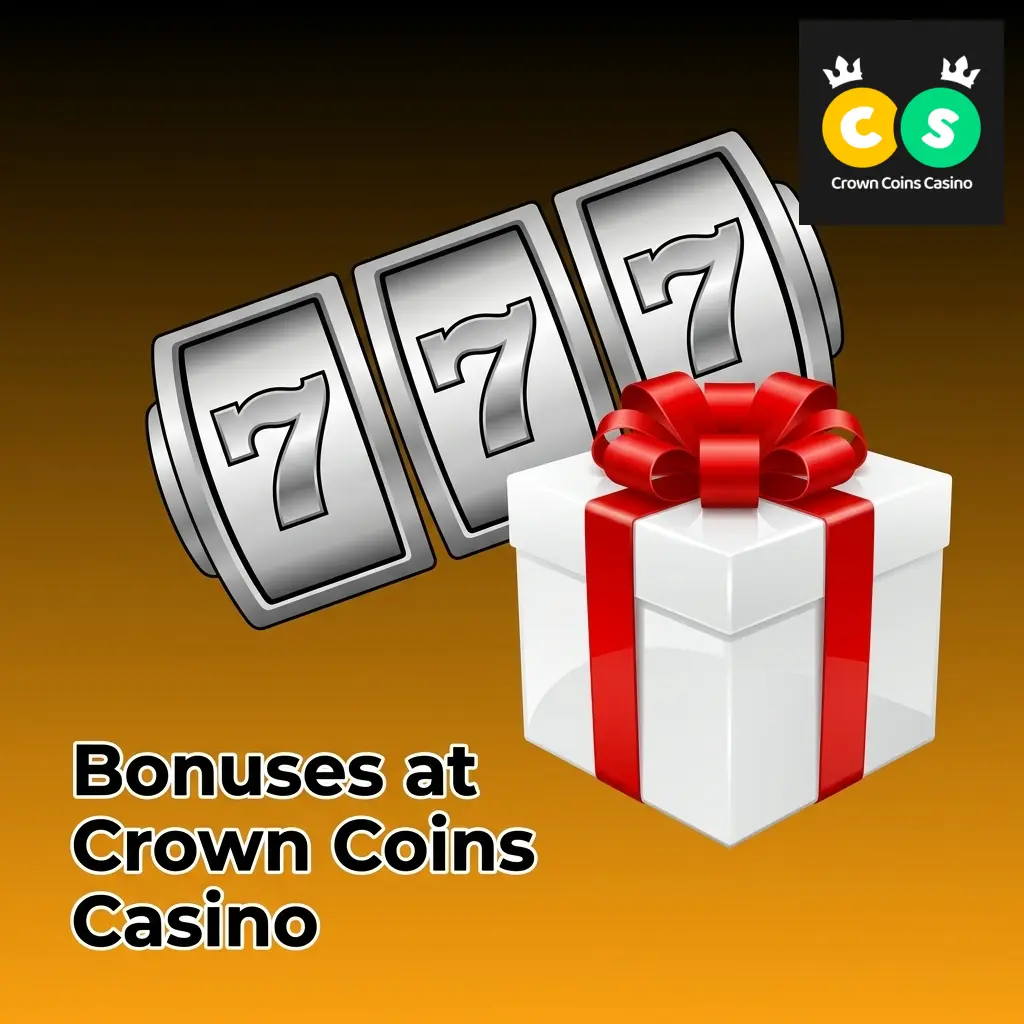 Crown Coins Casino bonus program offering Crown Coins and Sweeps Coins for new and active players