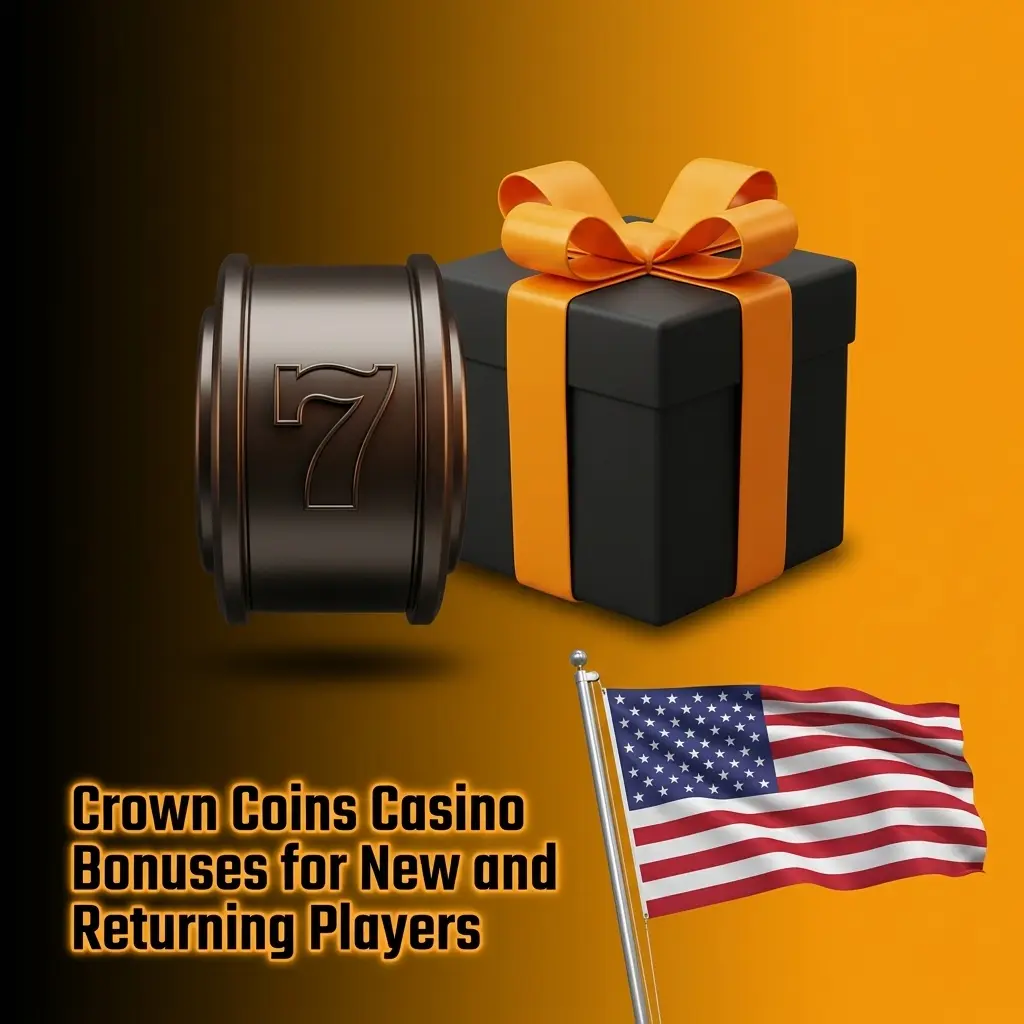 Crown Coins Casino welcome bonus offering 100K Crown Coins and 2 Sweeps Coins for new US players with no deposit required