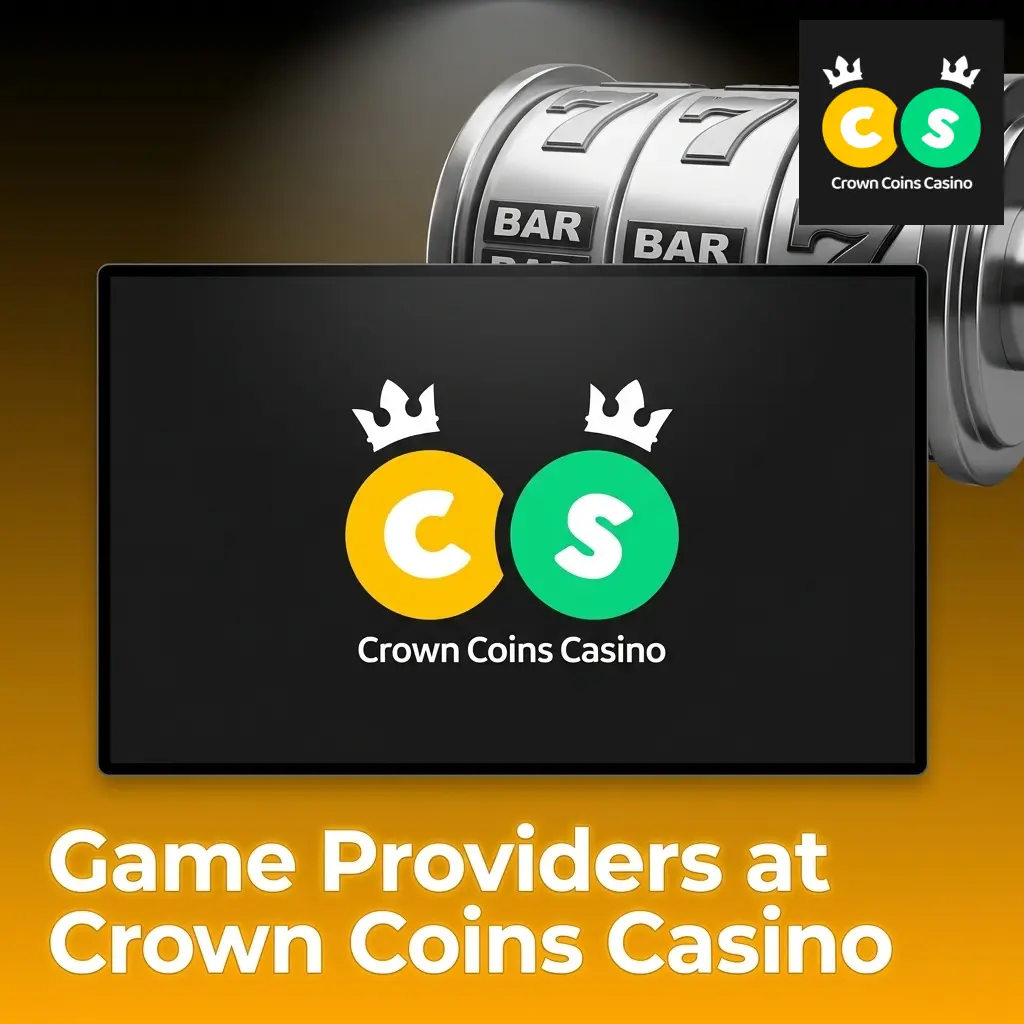 Crown Coins Casino game providers including Pragmatic Play, Evolution, BGaming, Hacksaw Gaming, Spribe, and more