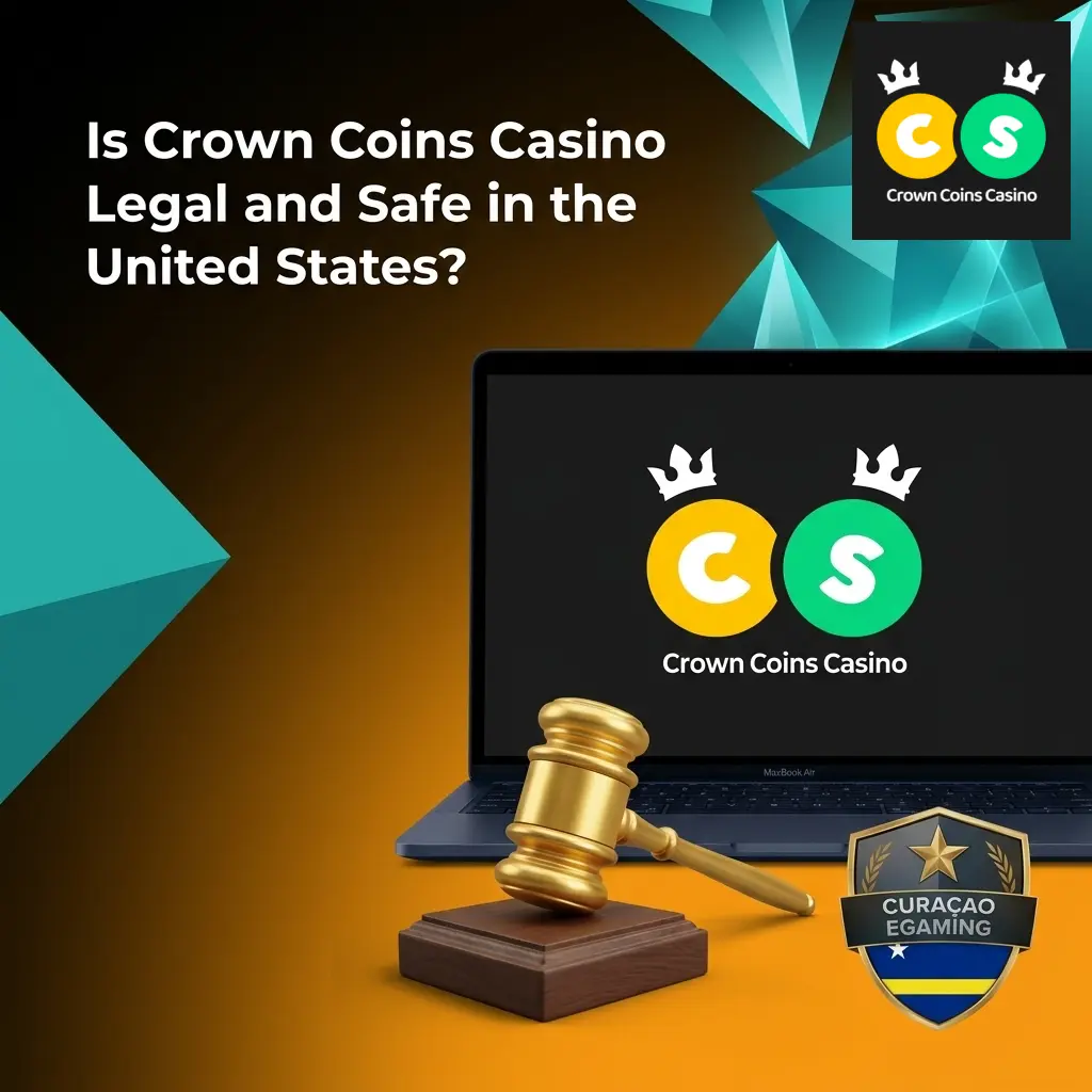 Crown Coins Casino sweepstakes platform legal and safe for US players with SSL encryption and certified games