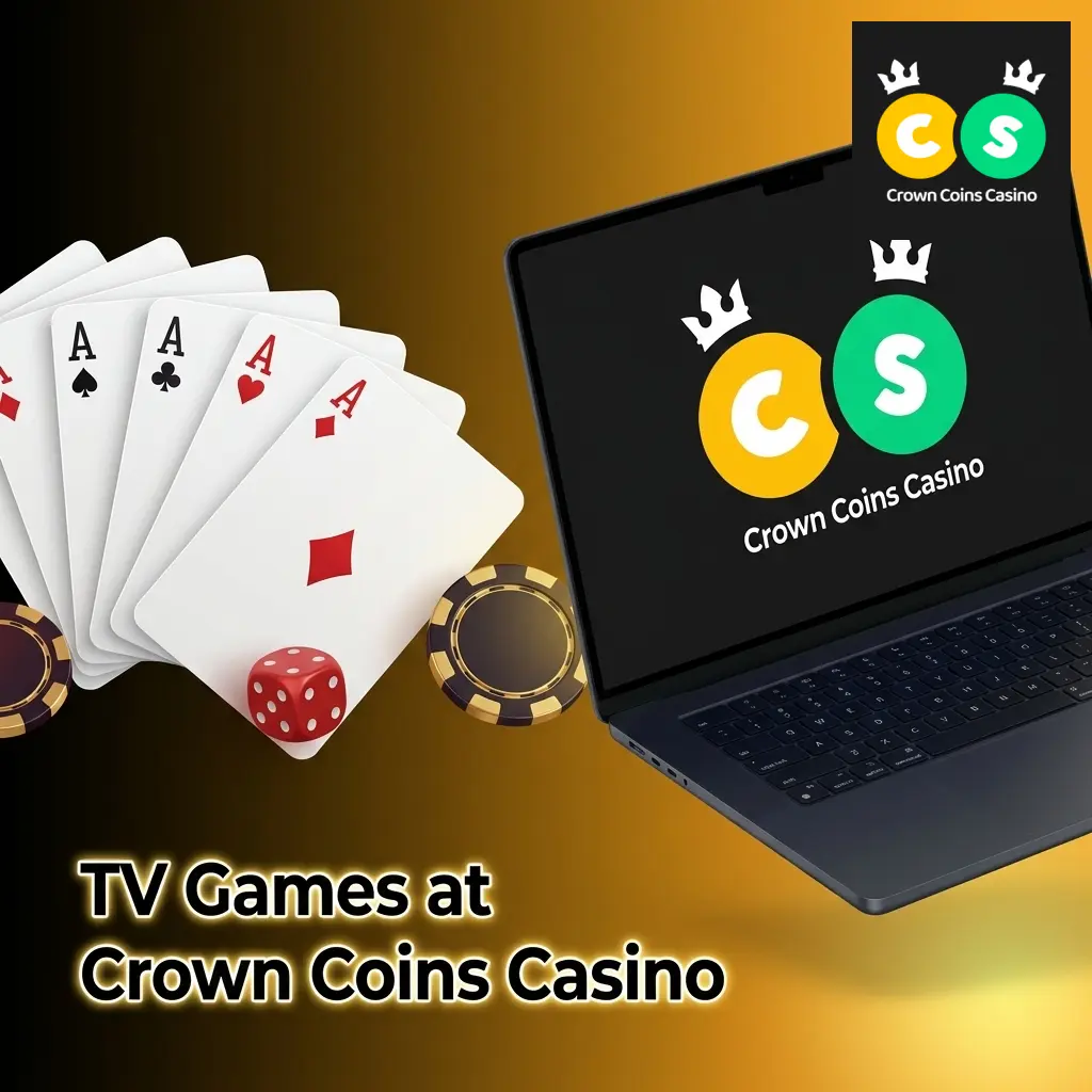Live TV Games at Crown Coins Casino including Monopoly Live, Crazy Time, and Dream Catcher hosted 24/7 by live presenters